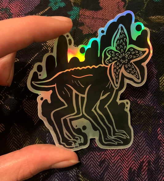 Demodog Holographic Vinyl Sticker